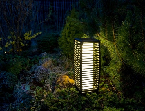 Садовый светильник Solar "Джидс" на солнечной батарее, 25 тёплых белых LED-огней, 46 см, Kaemingk (Lumineo) фото 2