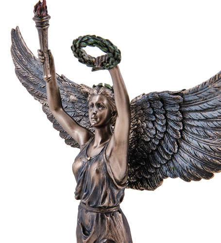 WS- 83/ 1 Статуэтка «Богиня Ника с факелом и лавровым венком» фото 3