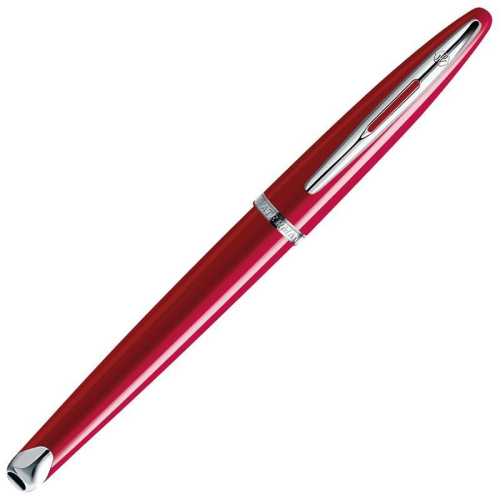 Waterman Carene - Glossy Red ST, ручка-роллер, F, BL фото 2