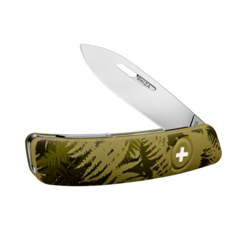 Швейцарский нож SWIZA C02 Camouflage, 95 мм, 6 функций, хаки фото 2