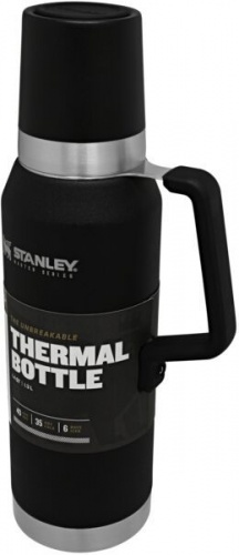 Термос Stanley Master (1,3 литра), черный фото 7