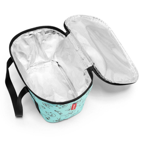 Термосумка детская Coolerbag XS cats and dogs mint фото 5