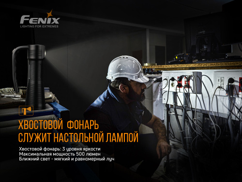 Фонарь светодиодный Fenix WT50R, 3700 лм, аккумулятор фото 9