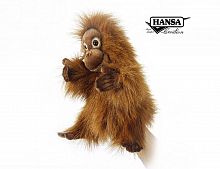 Малыш орангутана, игрушка на руку 25 см, HANSA