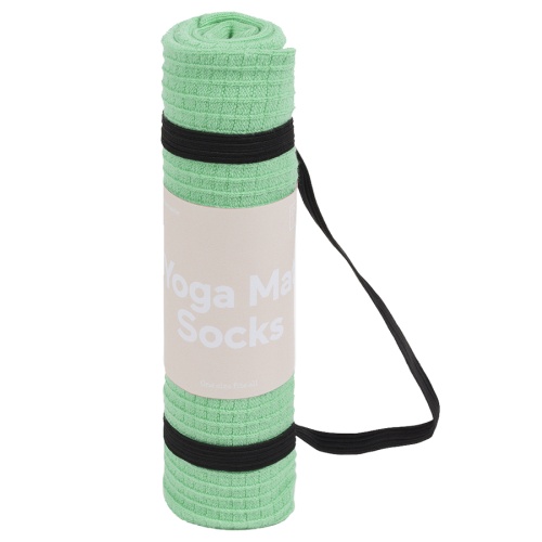 Носки yoga mat зеленые фото 6