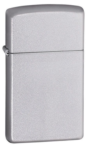 Зажигалка Zippo Slim Satin Chrome № 1605