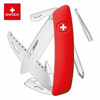 Швейцарский нож SWIZA D06 Standard, 95 мм, 12 функций