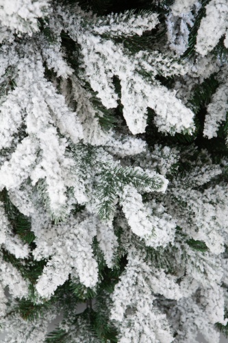 Искусственная ель Амати в снегу 210 см., Crystal Trees фото 4