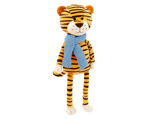 Мягкая игрушка Тигрёнок Санни в шарфике, 21 см, ORANGE TOYS
