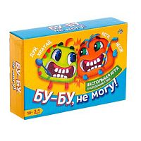 Настольная игра "Бу-бу, не могу"