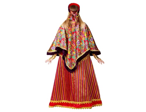 Карнавальный костюм для взрослых Настенька, 46 размер, Батик фото 2