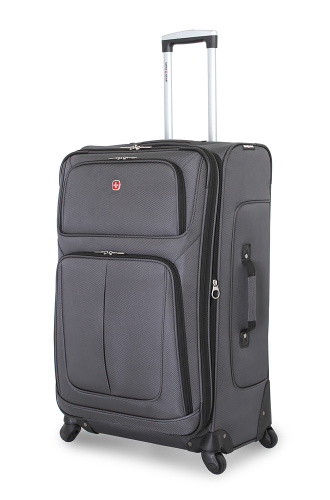 Чемодан Swissgear Sion, серый, 46x27x74 см, 90 л фото 6