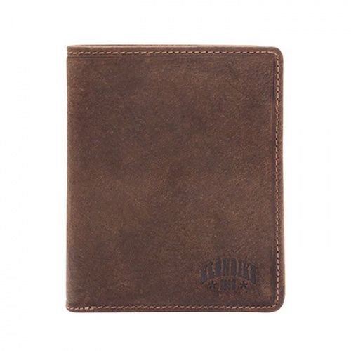 Бумажник Klondike Eric, коричневый, 10x12 см