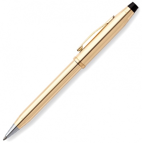 Cross Century II - 10 Karat Rolled Gold, шариковая ручка, M, BL фото 2