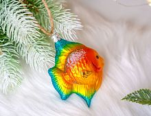 Ёлочная игрушка РЫБКА АНГЕЛ, стекло, 11 см, Inge Glas