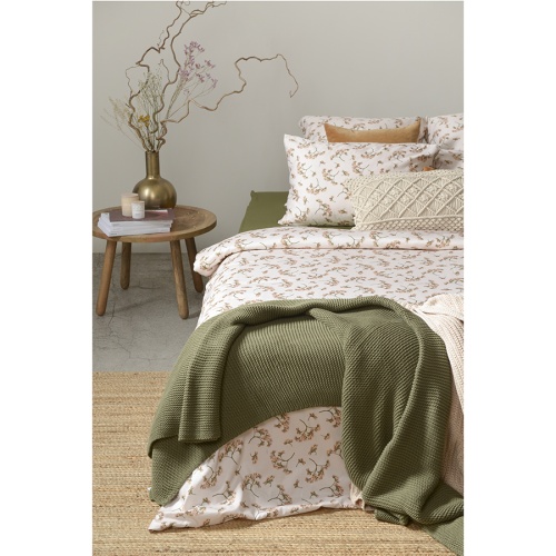 Комплект постельного белья из сатина с принтом "Степное цветение" из коллекции prairie фото 7
