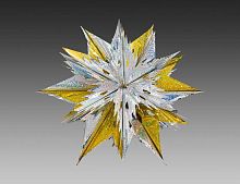 Звезда из фольги "Двойное сияние" голографическая, 60 см, Holiday Classics