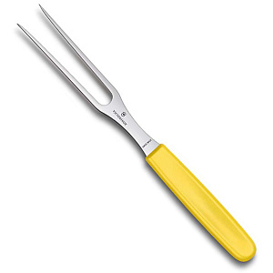 Вилка Victorinox кулинарная, 15 см, желтая