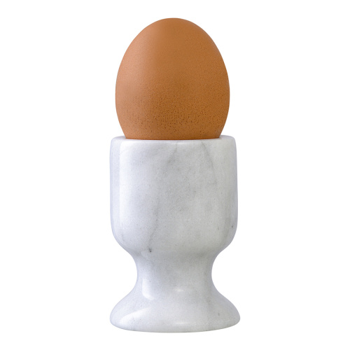Набор подставок для яиц marm, D5х7,4 см, белый мрамор, 2 шт. фото 2