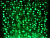 Светодиодный занавес Quality Light 2*2 м, 400 зеленых LED ламп черный ПВХ, соединяемый, IP44, BEAUTY LED