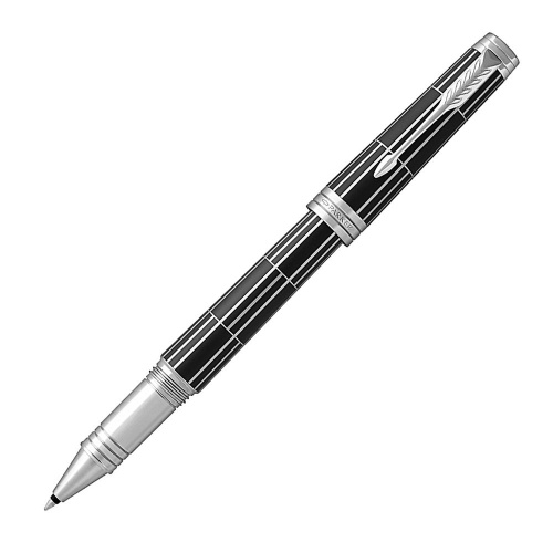 Parker Premier - Black CT, ручка - роллер, F, 1931403