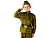 Детская военная форма СОЛДАТ Люкс, на рост 140-152 см, 8-10 лет, Бока