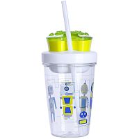 Стакан детский для воды с трубочкой Contigo Snack Tumbler