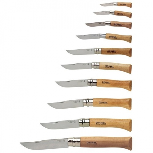 Набор Opinel из 10 ножей разных размеров фото 2