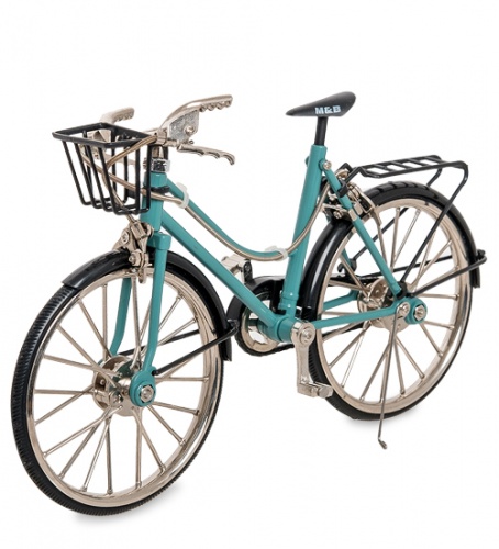 VL-06/1 Фигурка-модель 1:10 Велосипед женский "Torrent Ussury" голубой