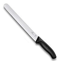 Нож Victorinox филейный, лезвие 25 см широкое рифленое, 6.8223.25