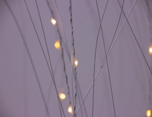 Светящееся дерево "Звёздная ивушка", тёплые белые мини LED-огни, уличная, Koopman International фото 3