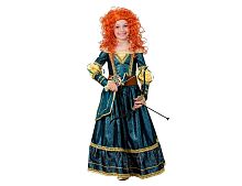Карнавальный костюм Принцесса Мерида, рост 140 см, Батик