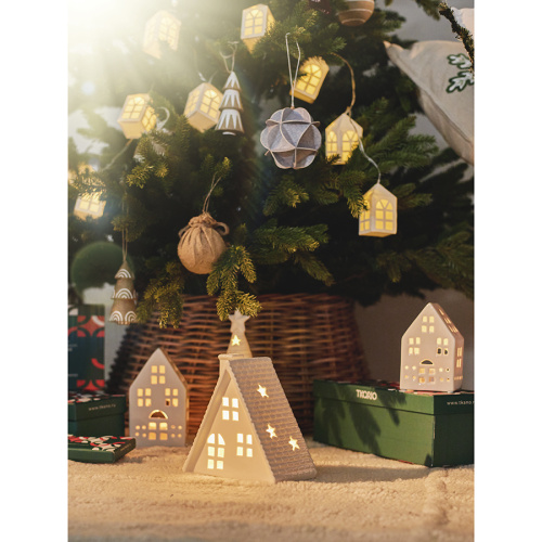 Домик из фарфора с подсветкой k'benhavn из коллекции new year essential, 16,2 см фото 6