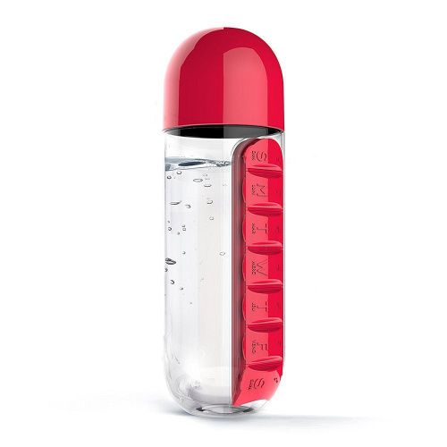 Бутылка Asobu "In style" pill organizer bottle (0,6 литра)