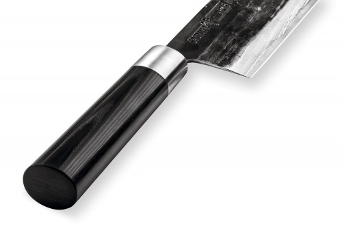 Нож Samura Super 5 накири, 17,1 см, VG-10 5 слоев, микарта фото 7