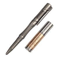 Набор: Fenix ручка T5Ti + фонарь светодиодный F15, 85 лм, ААА, серый