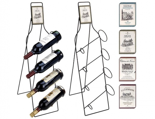 Подставка для бутылок "Винная коллекция", 77х21 см, разные модели, Koopman International