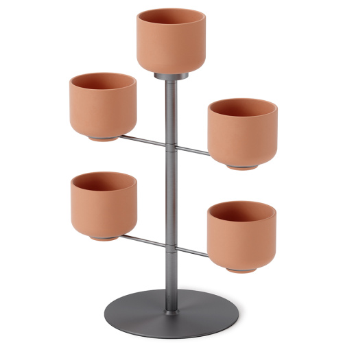 Подставка для растений terrapotta, titanium, 5 горшков фото 4