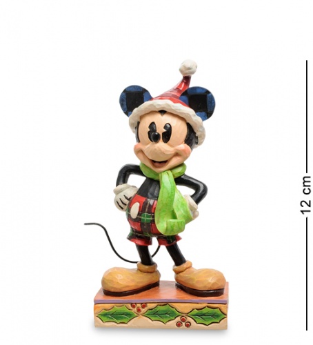 Disney-4051966 Фигурка "Веселый Микки Маус (С Рождеством!)"