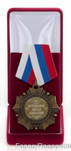 Орден подарочный Путеводная звезда компании!, 10110003
