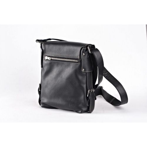 Классическая сумка, плечевая, черная фото 2