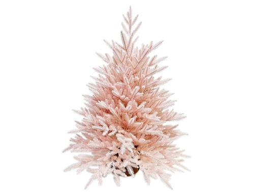 Настольная елка в мешочке Розовая 90 см, ЛИТАЯ 100%, Max CHRISTMAS в интернет-магазине VsemPodarok.com
