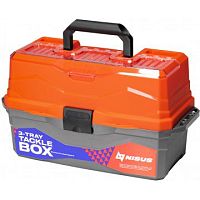 Ящик для снастей Nisus Tackle Box трехполочный зеленый N-TB-3