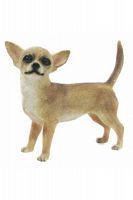 Статуэтка собаки из полистоуна Чихуахуа, 10 см 