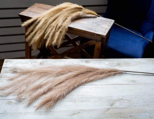 Декоративная ветка "Пьюмэ", искусственные перья, 130 см, Koopman International фото 2