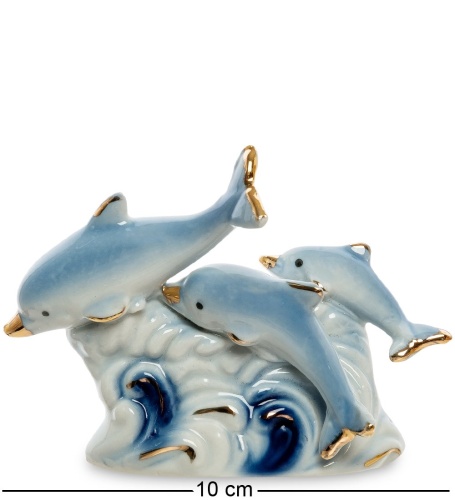 VS-412 Комплект из трех фигурок «Семейства дельфинов» фото 5