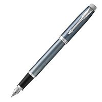 Parker IM Core - Light Blue Grey CT, перьевая ручка, F