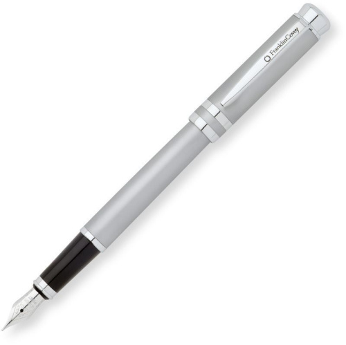 FranklinCovey Freemont - Satin Chrome, перьевая ручка, M, BL