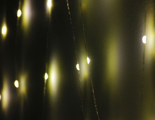 Световой занавес "Роса" мерцающий, статичных и мигающих мини LED-огней (20% флеш), SNOWHOUSE фото 5