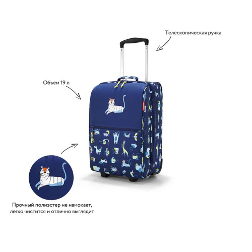 Чемодан детский Trolley XS ABC friends blue фото 2